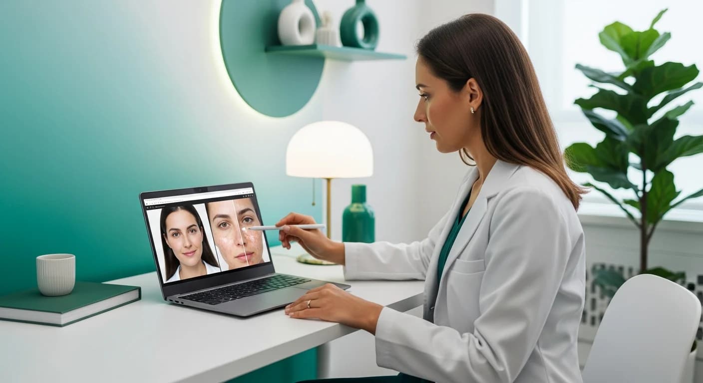 Consulta dermatológica online: qué resuelve y qué no