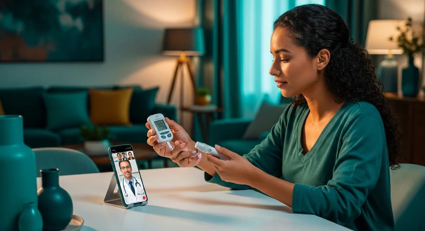 Telemedicina para diabéticos: cómo controlar tu diabetes online en Venezuela
